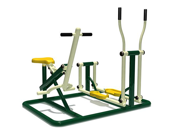 Açık Hava Çoklu Spor Aletleri / Açık Hava Çoklu Spor Aleti Vücut Esnetme ve Yürüyüş Bisikleti - 81401